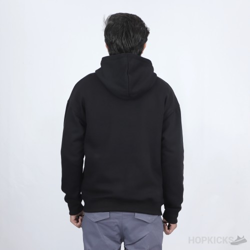 Givenchy Reverse Logo Hoodie Black