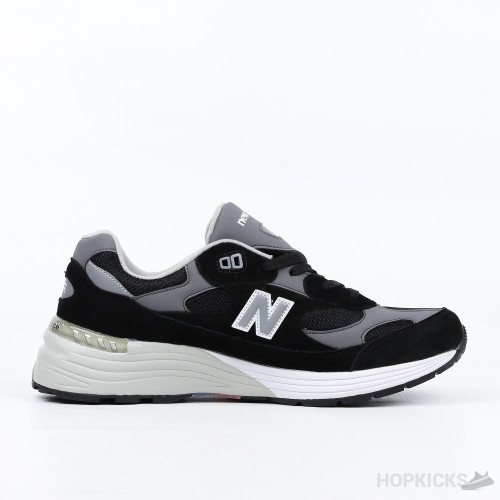 New Balance 992 Black Grey Suede (Premium Plus Batch)