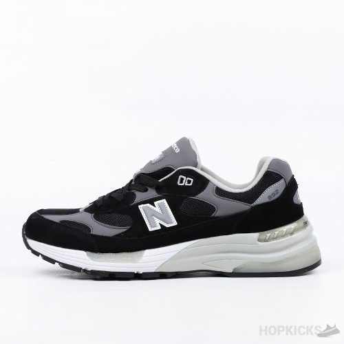 New Balance 992 Black Grey Suede (Premium Plus Batch)