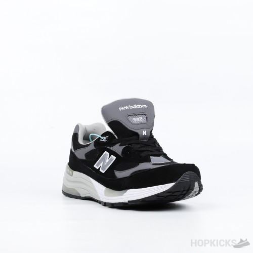 New Balance 992 Black Grey Suede (Premium Plus Batch)