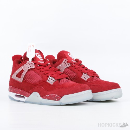 Air Jordan 4 Retro Oklahoma Sooners (Premium Plus Batch)