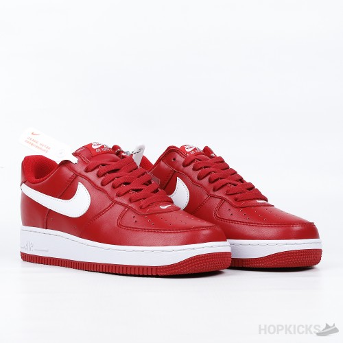 Air Force 1 Low University Red (Premium Batch)