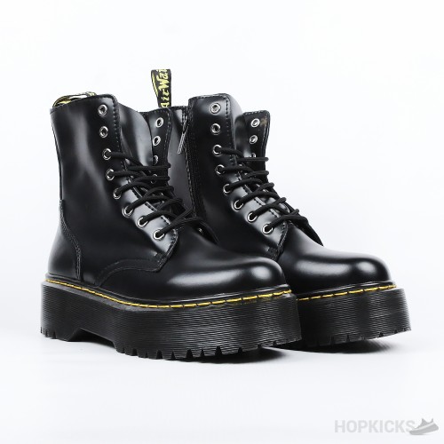 Dr Martens Jadon Black Leather Max (Premium Plus Batch)