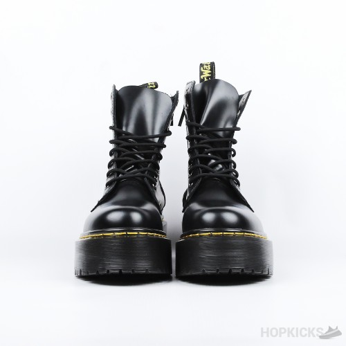 Dr Martens Jadon Black Leather Max (Premium Plus Batch)