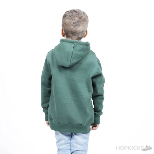 Gucci Green Cotton Logo Hoodie (Kid) (Premium Batch)