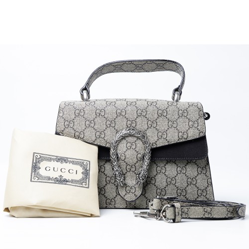 GG Supreme Monogram Mini Dionysus Shoulder Bag Black (Dot Perfect)