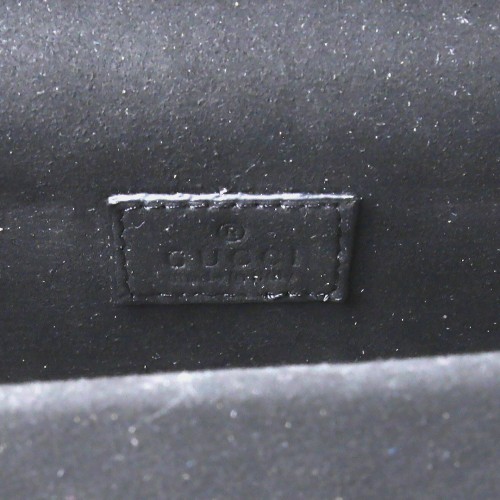 GG Supreme Monogram Mini Dionysus Shoulder Bag Black (Dot Perfect)