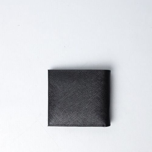 Prada Tringle Logo Bifold Wallet (Dot Perfect)