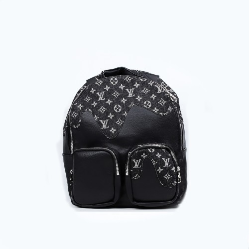 Louis Vuitton x Nigo Backpack Multipocket Monogram Black (Dot Perfect)