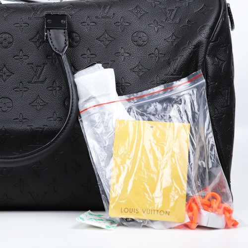 Louis Vuitton Keepall Bandoulière 35 Travel Bag (Dot Perfect)