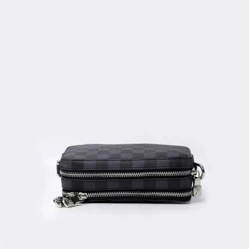 Louis Vuitton Alpha Wearable Wallet Monogram Eclipse (Dot Perfect)