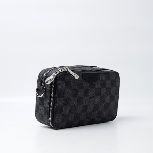 Louis Vuitton Alpha Wearable Wallet Monogram Eclipse (Dot Perfect)