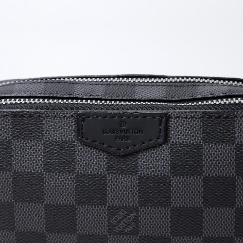 Louis Vuitton Alpha Wearable Wallet Monogram Eclipse (Dot Perfect)