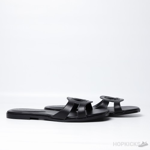 Louis Vuitton Isola Flat Mule Black (Premium Plus Batch)