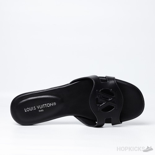 Louis Vuitton Isola Flat Mule Black (Premium Plus Batch)