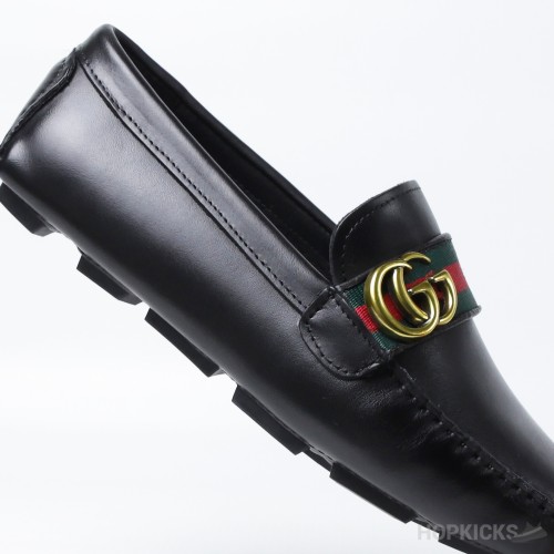 Gucci Leather Driver With Web (Premium Plus Batch)