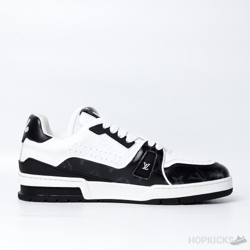 Louis Vuitton Trainer 54 Black White (Dot Perfect)