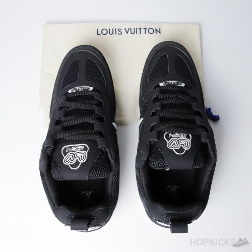 Louis Vuitton Trainer 54 White Black Sneaker (Premium Plus Batch)