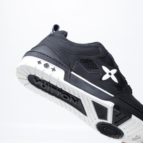 Louis Vuitton Trainer 54 White Black Sneaker (Premium Plus Batch)