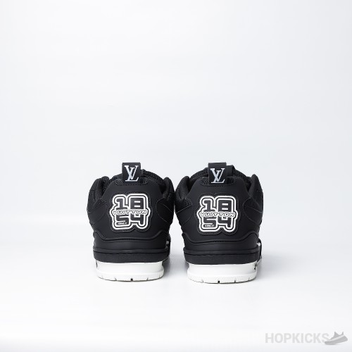 Louis Vuitton Trainer 54 White Black Sneaker (Premium Plus Batch)