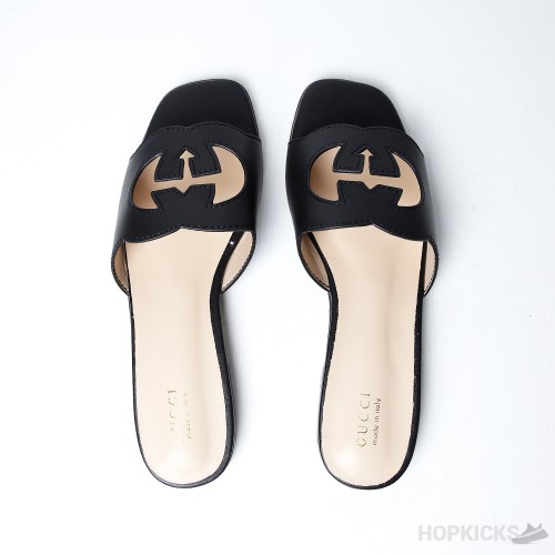 Gucci Interlocking G Cut-out Slide Sandal (Premium Plus Batch)