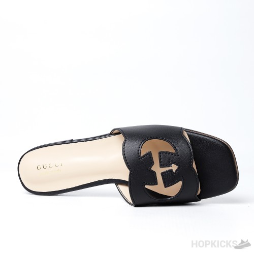 Gucci Interlocking G Cut-out Slide Sandal (Premium Plus Batch)