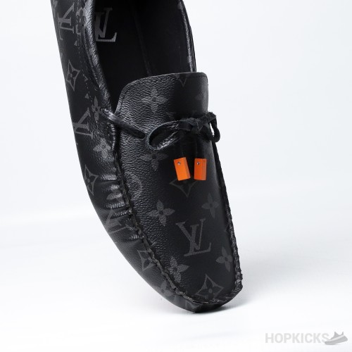 Louis Vuitton Driver Moccasin Monogram Eclipse Loafer (Premium Plus Batch)