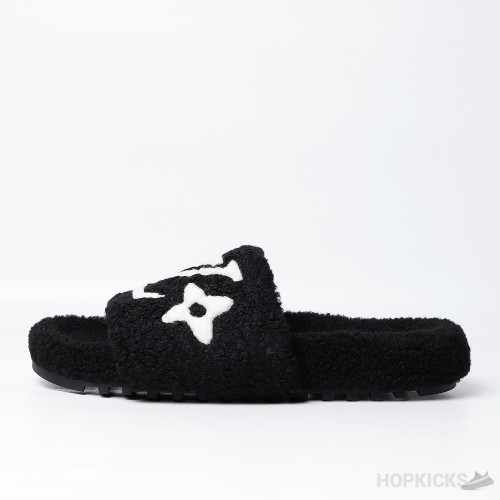 Louis Vuitton Paseo Flat Mule Black (Premium Batch)