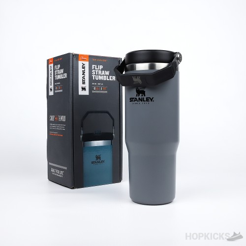 Flip Straw Tumbler Charcoal (887ml)