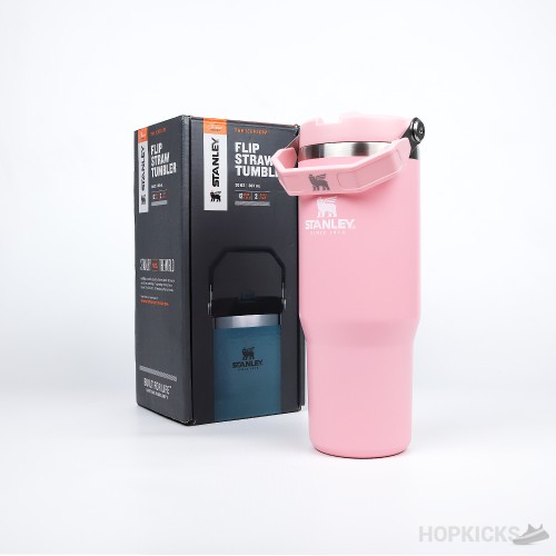 Flip Straw Tumbler Pink (887ml)