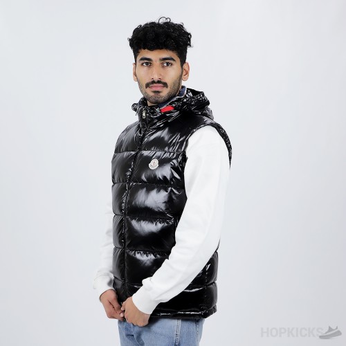 Black Luiro Down Gilet - Vests for Men (High-end Batch)