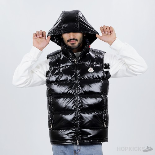 Black Luiro Down Gilet - Vests for Men (High-end Batch)