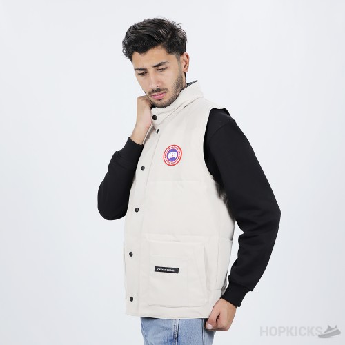 Canada Goose Freestyle Crew Vest PBI-White (High-end Batch)