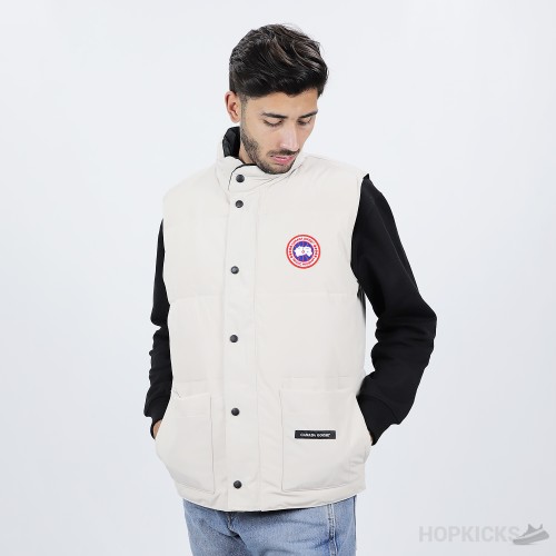 Canada Goose Freestyle Crew Vest PBI-White (High-end Batch)