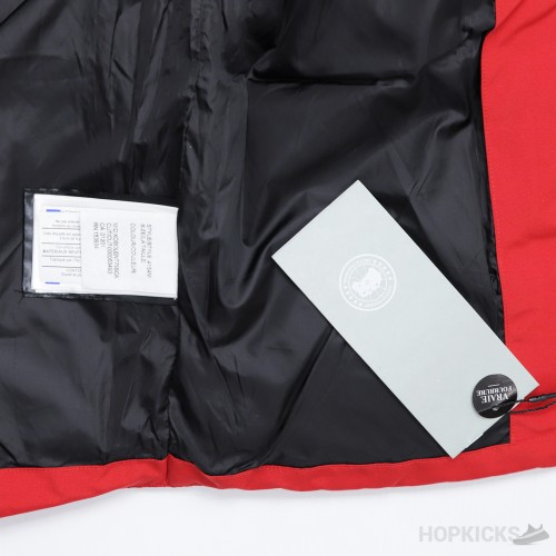 Canada Goose Freestyle Crew Vest PBI red (High-end Batch)