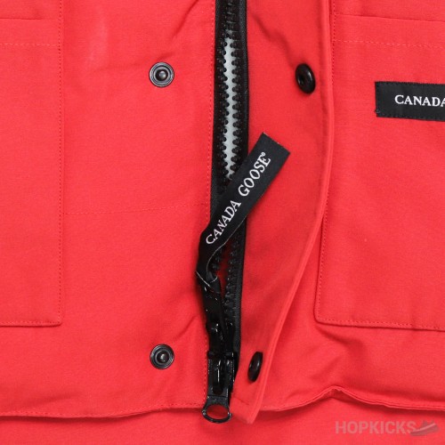 Canada Goose Freestyle Crew Vest PBI red (High-end Batch)