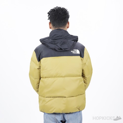 The North Face 1996 Retro Nuptse Jacket Almond Butter/TNF Black (High-end Batch)