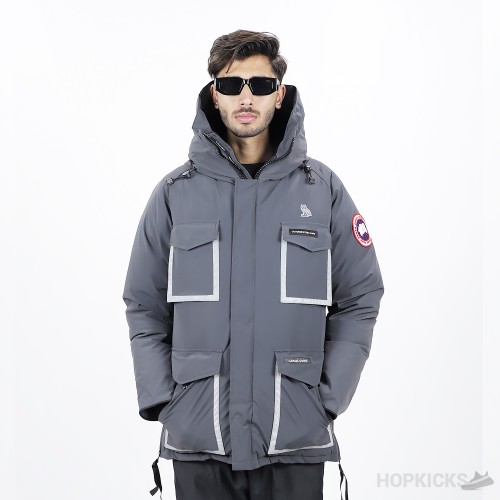 Canada Goose OVO Grey Constable Men's Jacket (High-end Batch)