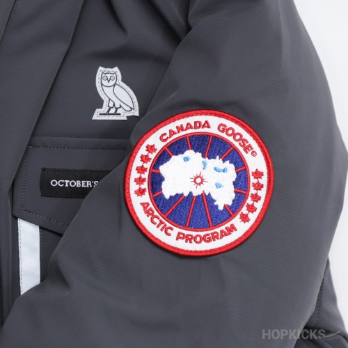 Canada Goose OVO Grey Constable Men's Jacket (High-end Batch)