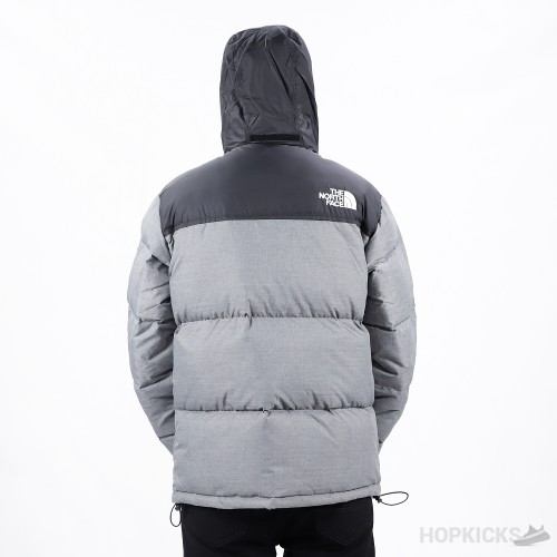 The North Face 1996 Retro Nuptse Jacket TNF Grey/ TNF Black (High-end Batch)