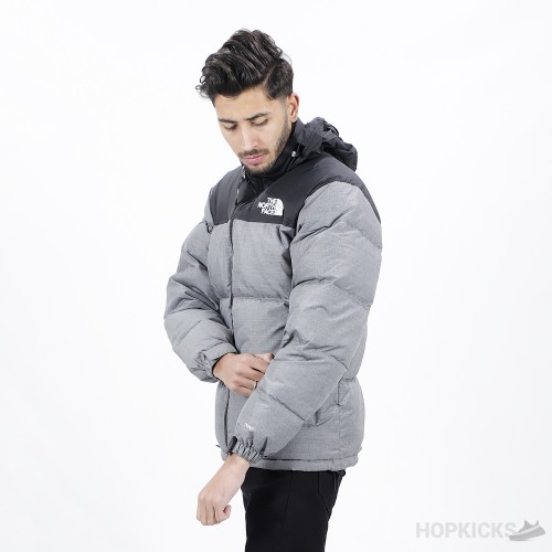 The North Face 1996 Retro Nuptse Jacket TNF Grey/ TNF Black (High-end Batch)