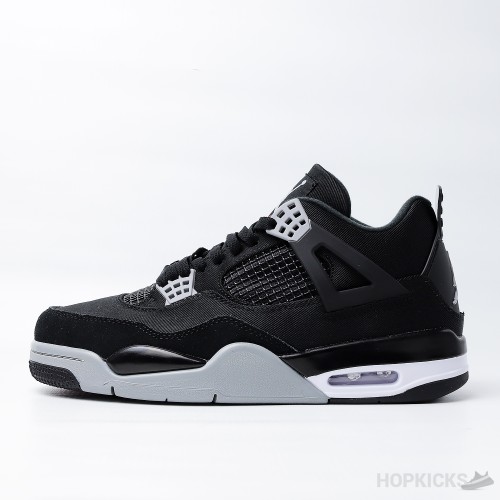 Air Jordan 4 Retro SE Black Canvas (Premium Plus Batch)