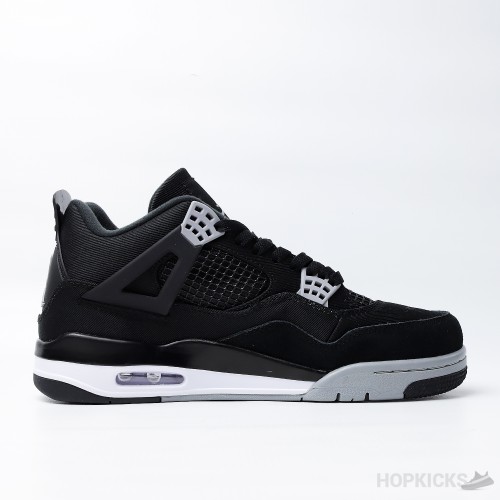 Air Jordan 4 Retro SE Black Canvas (Premium Plus Batch)