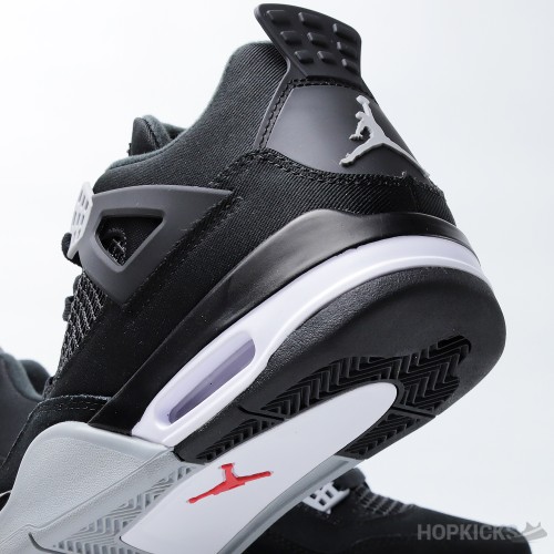 Air Jordan 4 Retro SE Black Canvas (Premium Plus Batch)