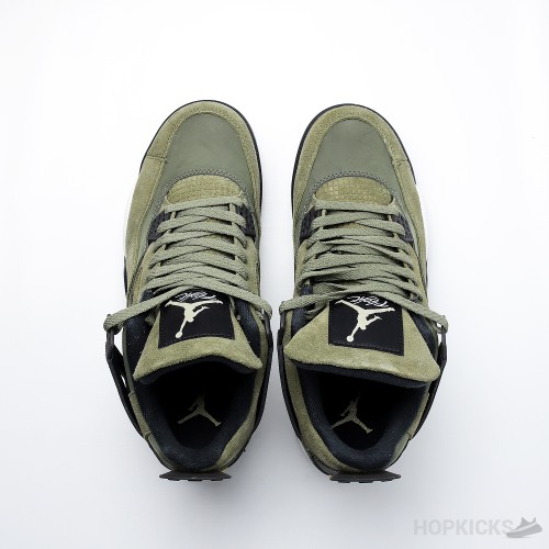 Air Jordan 4 Retro SE Craft Medium Olive (Dot Perfect)