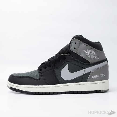 Air Jordan 1 Retro High Element Gore-Tex Black Particle Grey (Premium Plus Batch)