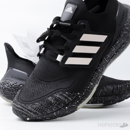 Ultra Boost 22 Speckled Midsole Black White (Premium Plus Batch)