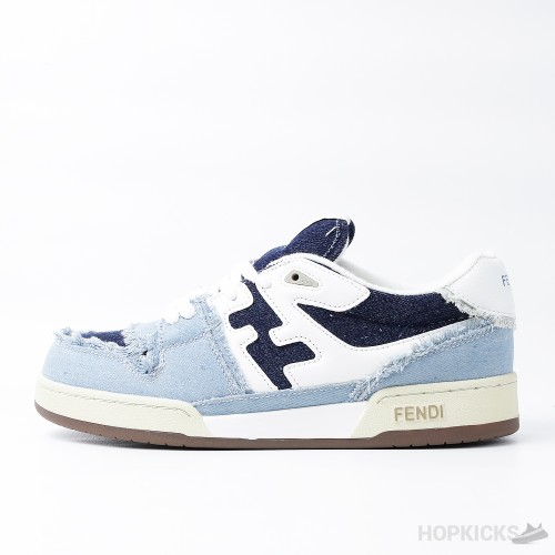 Fendi Blue Match Denim Sneakers (Premium Plus Batch)