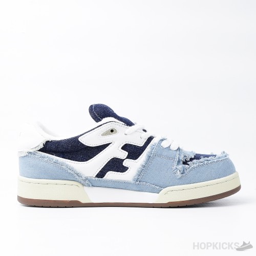 Fendi Blue Match Denim Sneakers (Premium Plus Batch)