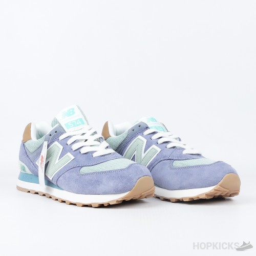 New Balance 574 Grey Light Green (Premium Batch)